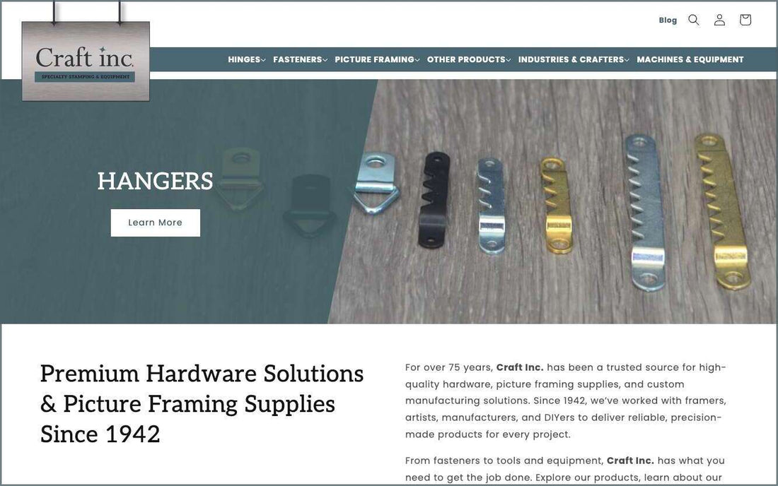 Explore the All-New Craft Inc. Website | Faster, Easier, & Smarter Shopping